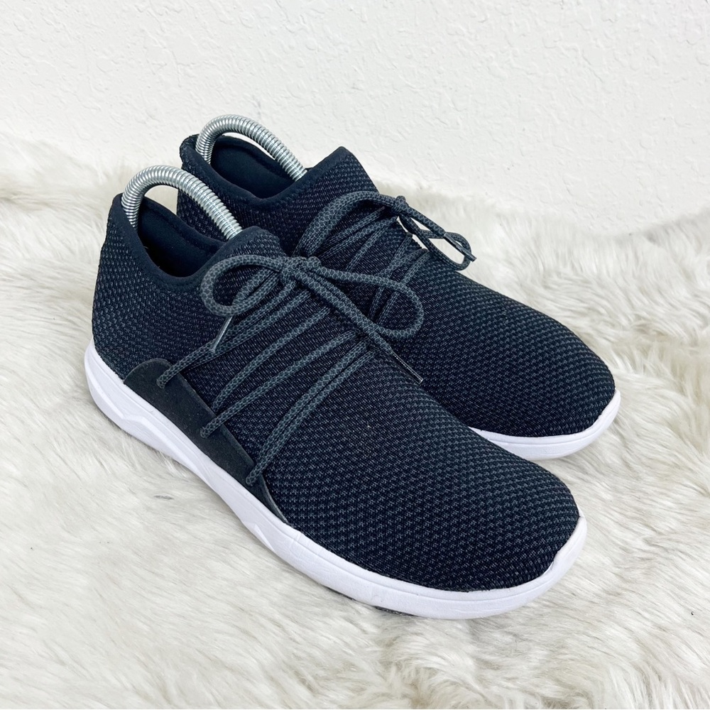 Vessi Black Knit Sneakers Size 9